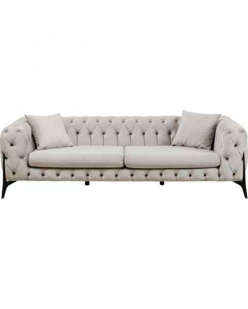 Диван Bellissima 3-Seater Velvet Beige 240cm