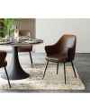 Стул с подлокотниками Rumba Leather Brown