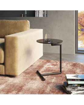 Приставной столик Easy Living Black Ø46cm