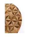 Приставной столик Domero Geo Brown Ø40cm