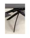 Раздвижной стол Twist Black 120(30+30)x90cm