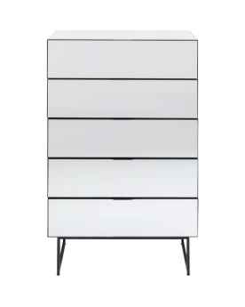 Комод Soran 5 Drawers Black 65x114cm