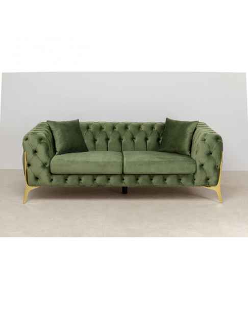 Диван Bellissima 2-Seater Velvet Green 200cm