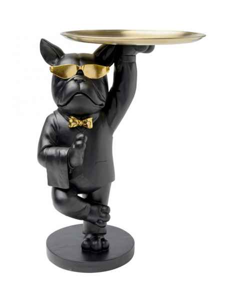 Приставной столик Cool Bulldog Tray Black 34x55cm