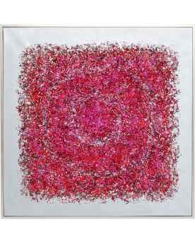 Картина в раме Flowers Explosion 120x120cm