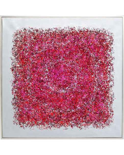 Картина в раме Flowers Explosion 120x120cm