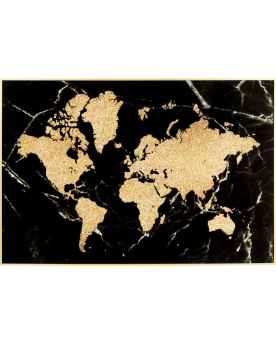 Картина в раме World Map 150x100cm