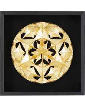 Настенный декор Leaf Ball 60x60cm