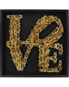 Картина в раме Love Butterfly 90x90cm