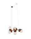 Люстра Double Bubble Copper 115cm