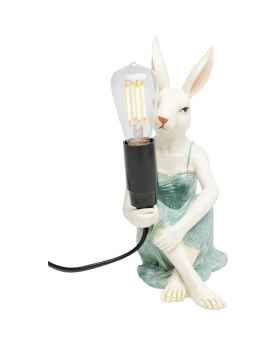 Настольная лампа Girl Rabbit 21cm