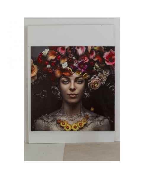 Картина Flower Art Lady 200x200cm