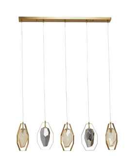 Люстра Diamond Fever Dining Brass 110cm