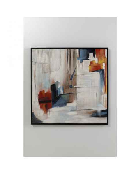 Картина в раме Visione Obliquo 100x100cm