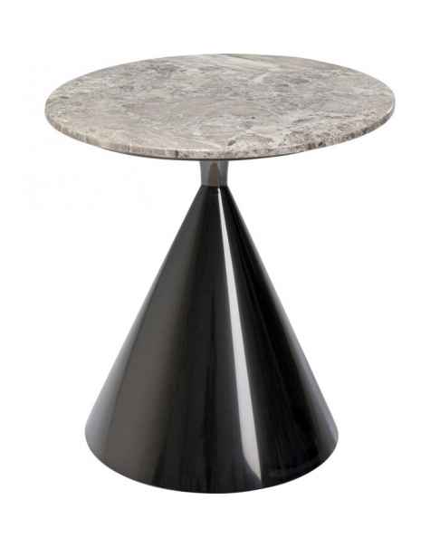 Приставной столик Rita Black Ø50cm