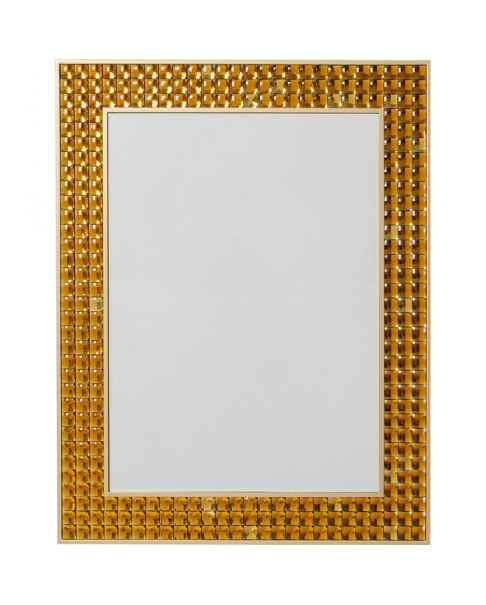 Настенное зеркало Crystals Brass 80x100cm