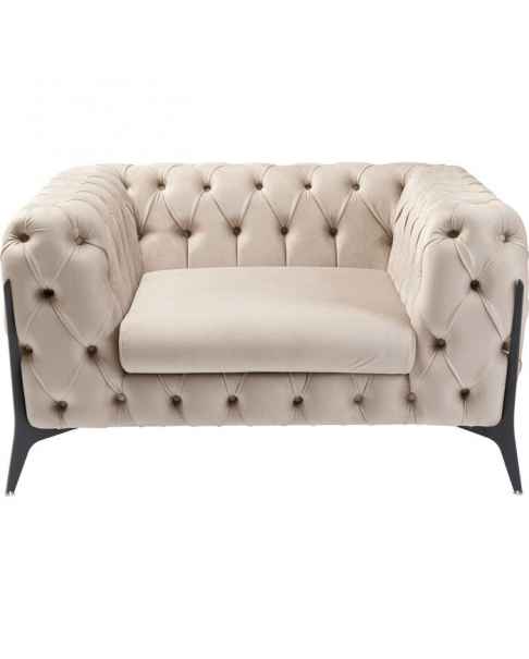 Кресло Bellissima Velvet Beige 120cm