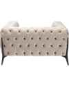 Кресло Bellissima Velvet Beige 120cm