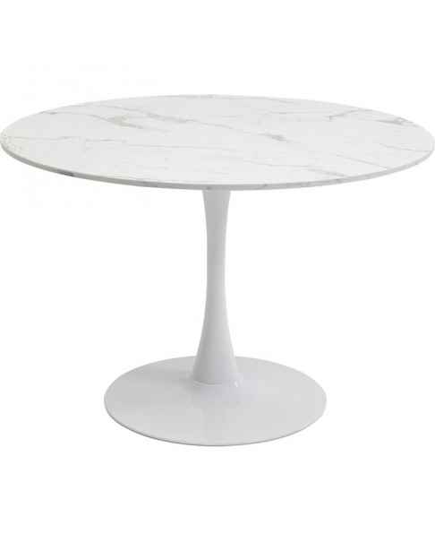 Стол Schickeria Marble White Ø110cm