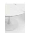 Стол Schickeria Marble White Ø110cm