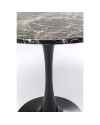 Стол Schickeria Marble Black Ø80cm