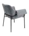 Стул с подлокотниками Bess Grey Flitter