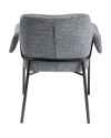 Стул с подлокотниками Bess Grey Flitter