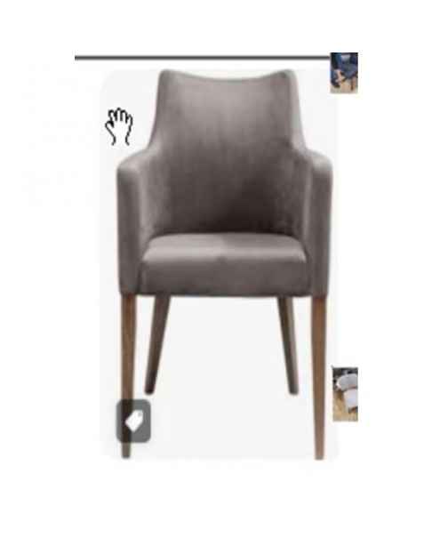 Стул с подлокотниками Mode Cord Grey