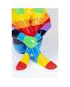 Деко фигура Sitting Dog Rainbow 173cm