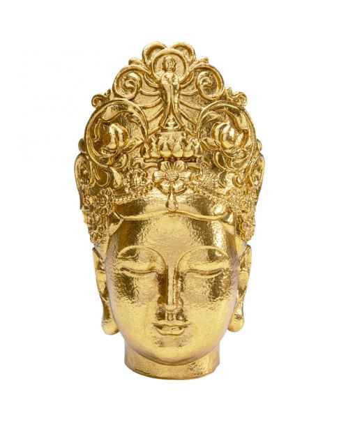 Деко обьект Goddess Head Gold 39cm