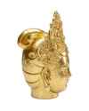 Деко обьект Goddess Head Gold 39cm