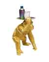 Деко фигура Butler Playing Chimp Gold 52cm