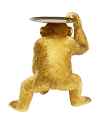 Деко фигура Butler Playing Chimp Gold 52cm