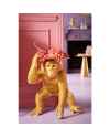 Деко фигура Butler Playing Chimp Gold 52cm