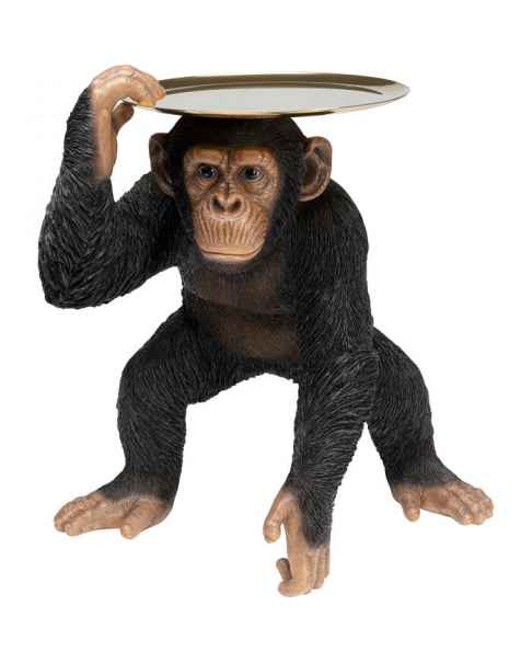 Деко фигура Butler Playing Chimp Black 52cm