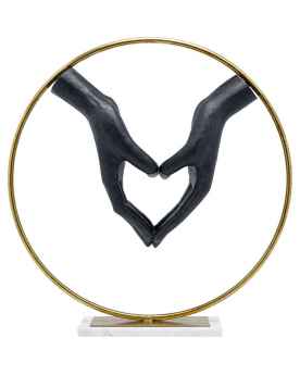 Деко обьект Elements Heart Hand 62cm