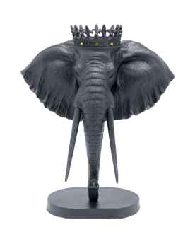 Деко обьект Elephant Royal Black 57cm