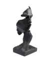Деко обьект Quiet Face Black 31cm