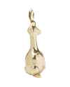 Деко фигура Bunny Gold 37cm