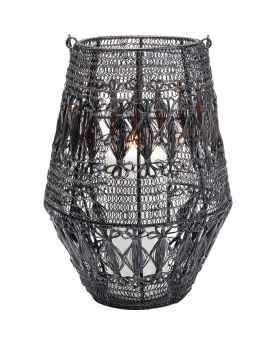 Подсвечник Hayat Black 33cm
