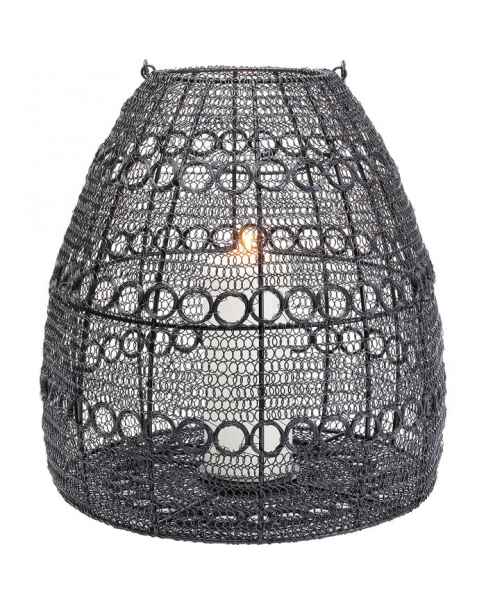 Подсвечник Hayat Cone Black 37cm