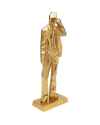 Деко фигура Standing Man Gold 62cm
