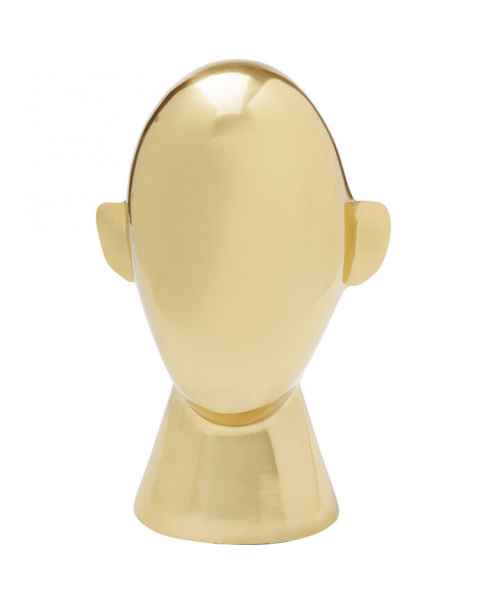 Деко обьект Abstract Face Gold 28cm