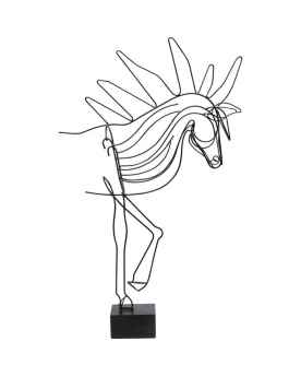 Деко обьект Wire Horse 51cm