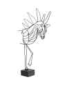 Деко обьект Wire Horse 51cm
