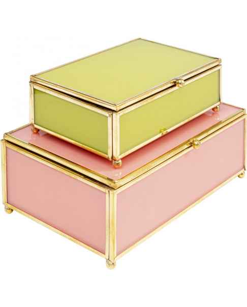 Шкатулка Neomi Green Pink (2/Set)