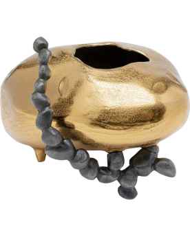 Ваза Art Stones Gold 16cm