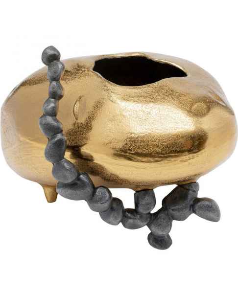Ваза Art Stones Gold 16cm