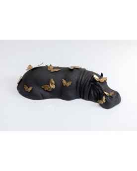 Деко фигура Hippo Butterflies 35cm