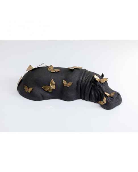 Деко фигура Hippo Butterflies 35cm